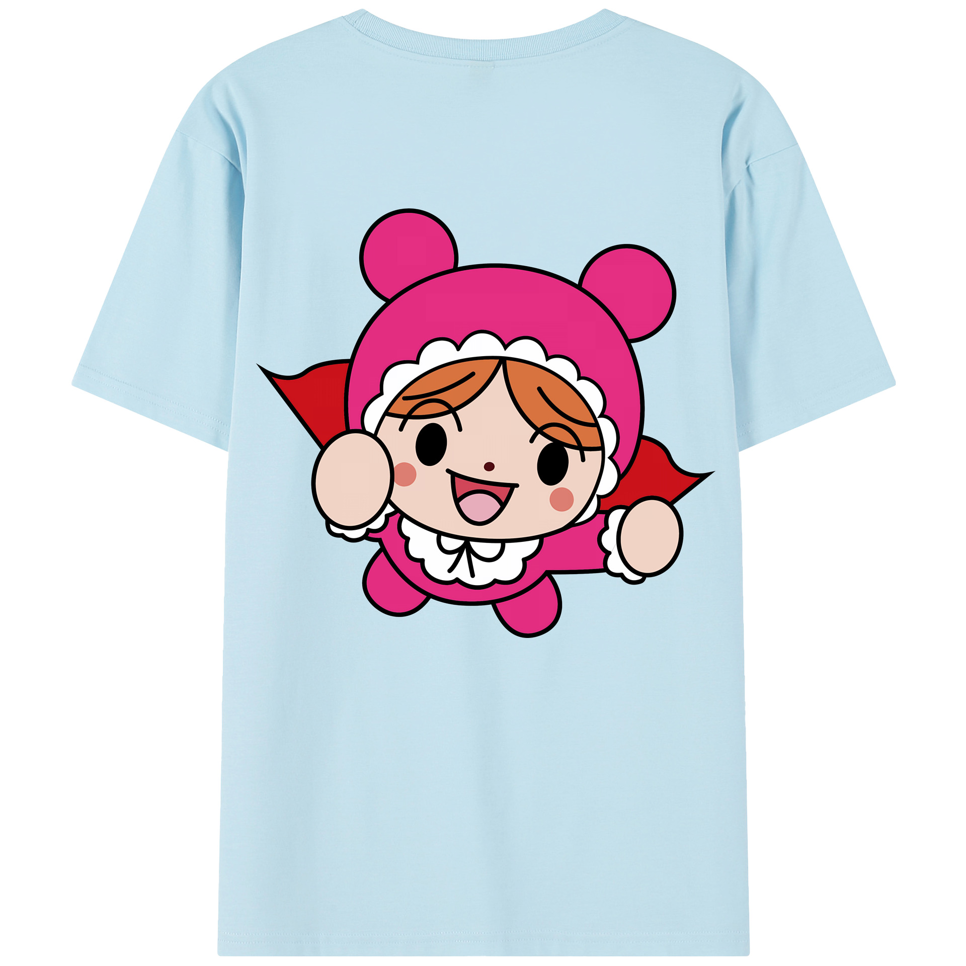 （画像用） アンパンマン Anpanman 綿100％半袖Tシャツ（背面プリント）